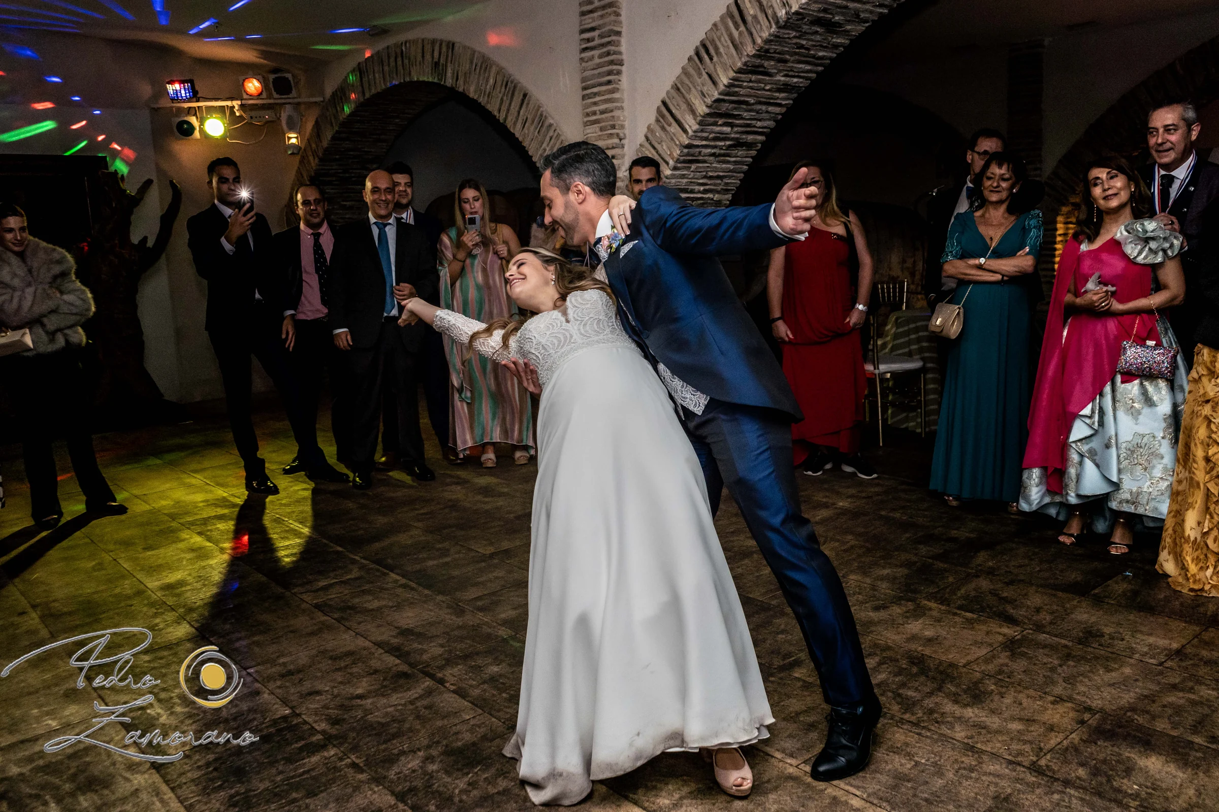 Primer baile de los novios en Finca La Alquería