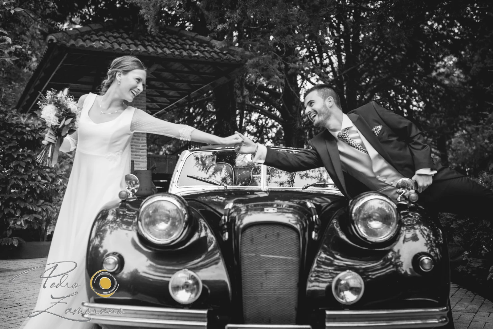 Fotógrafo de bodas en Jardín El Botero - Pedro Zamorano Fotografía